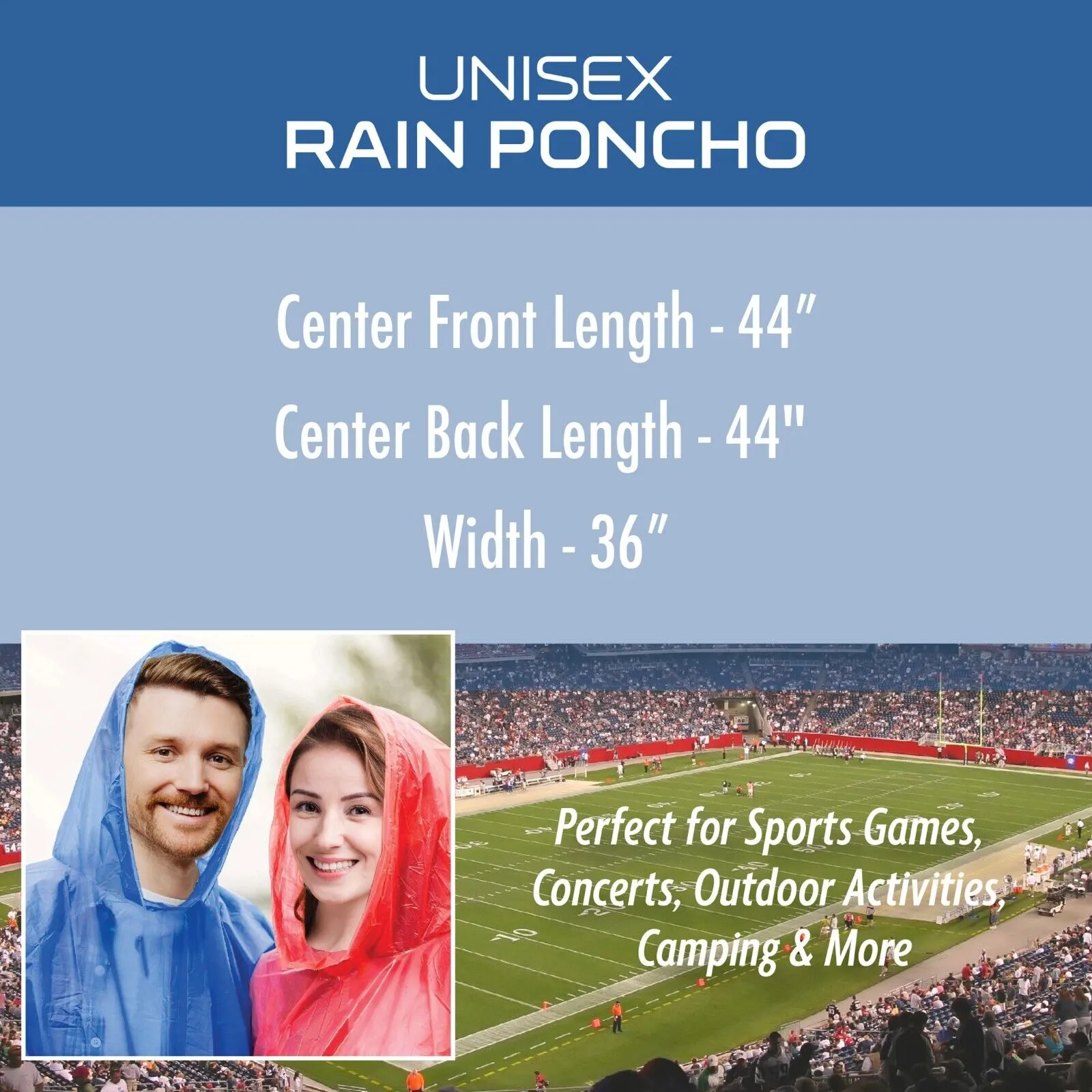 AL Crimson Tide Unisex Basic Poncho