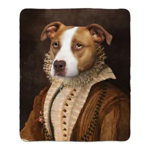 BARONESS OF BROWN - FLEECE SHERPA BLANKET