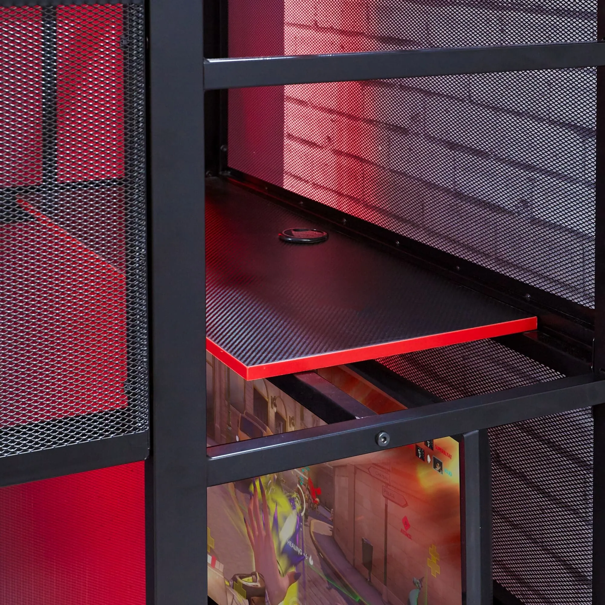 Battle Den Gaming Bunk Bed, Black