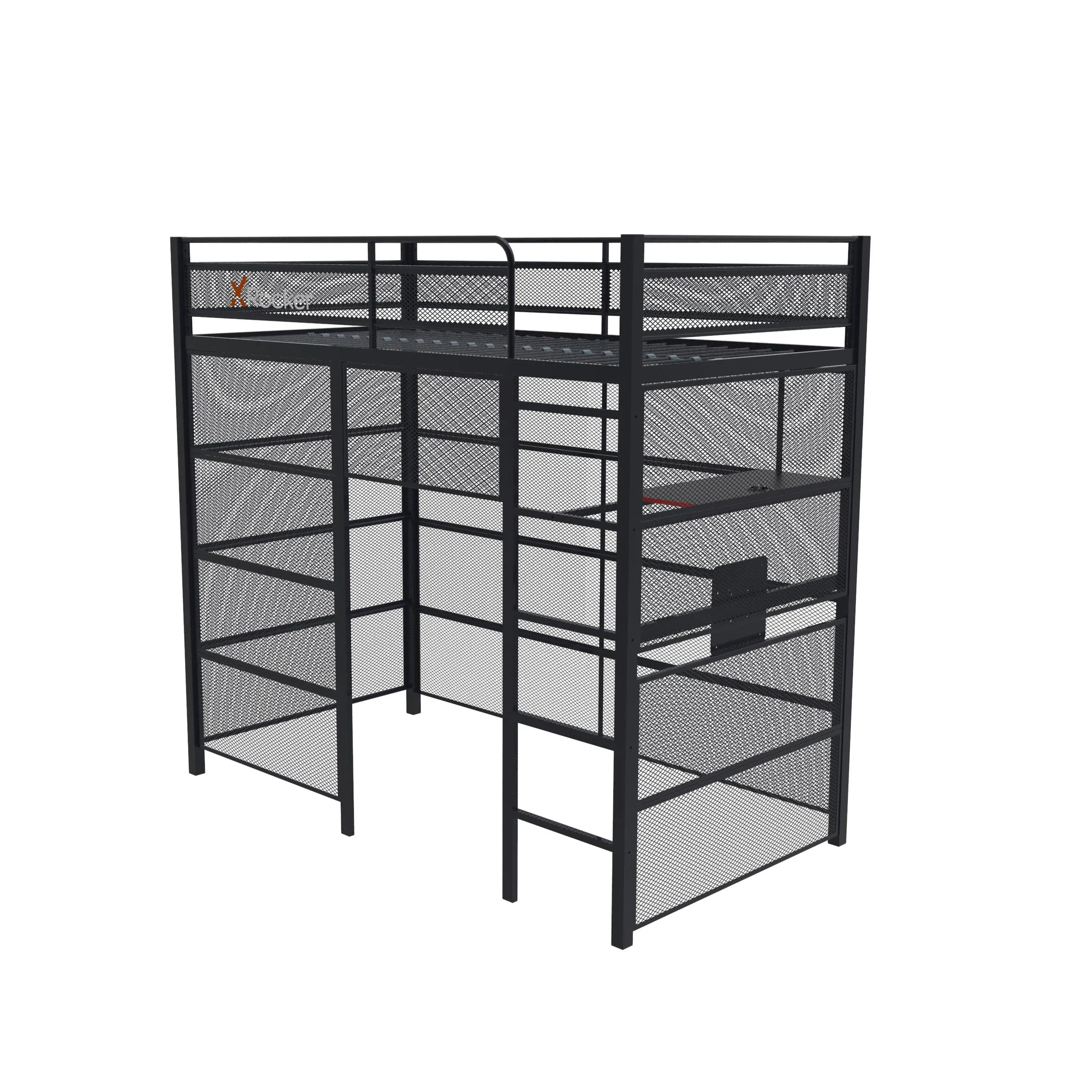 Battle Den Gaming Bunk Bed, Black