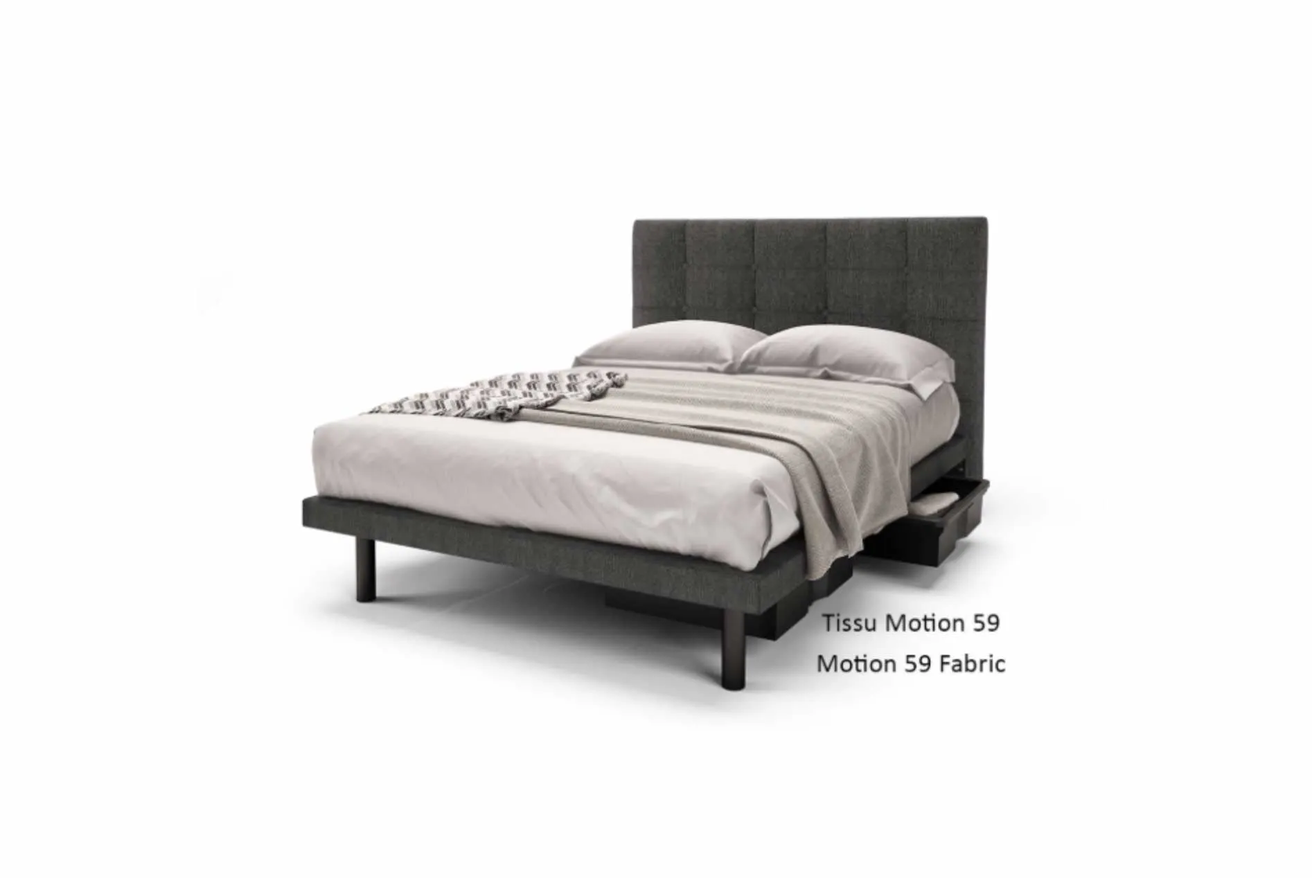 Beaudoin Reflexx Bed with Heaven Headboard