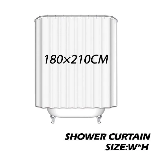 Custom Home Decoration Fashion Star War Science War Spaceship Bath 160x180cm Shower Curtain