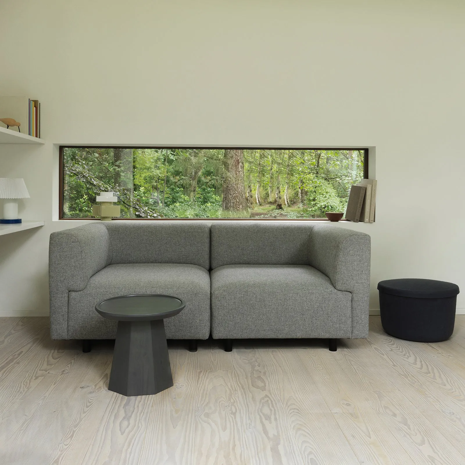 Hide Storage Pouf
