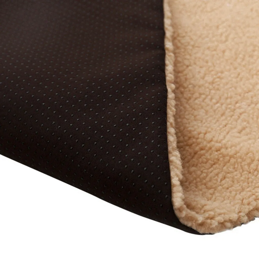 Self Warming Cat Bed Self Heating Mat Warm Thermal Pet Pad for Indoor or Outdoor Pets with Removable Cover Non-Slip Bottom Washable