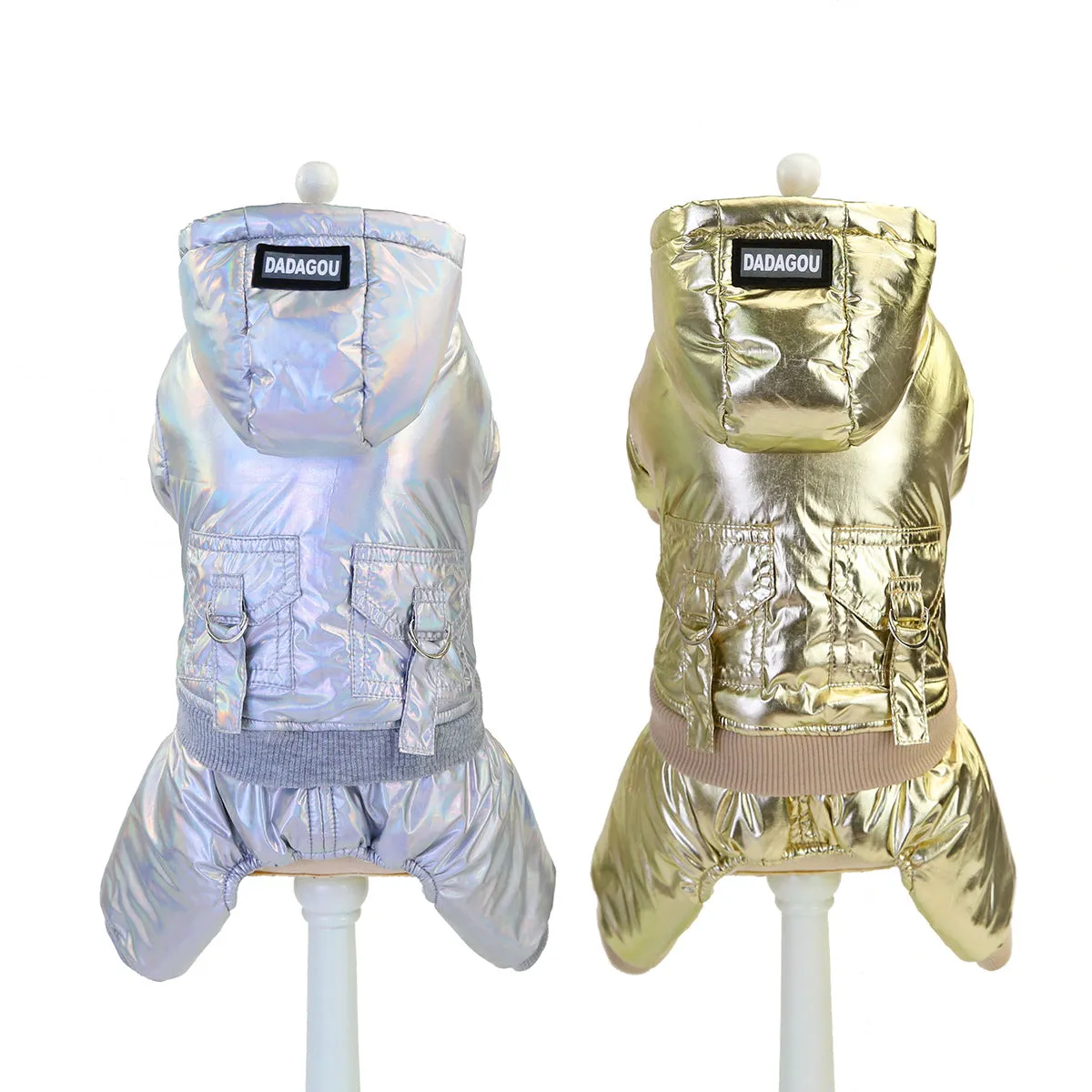 Space cotton suit winter padded pet clothing